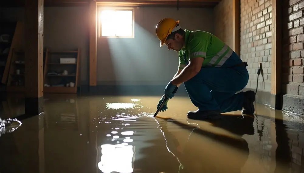 Professional water damage restoration services in Whiteland, IN